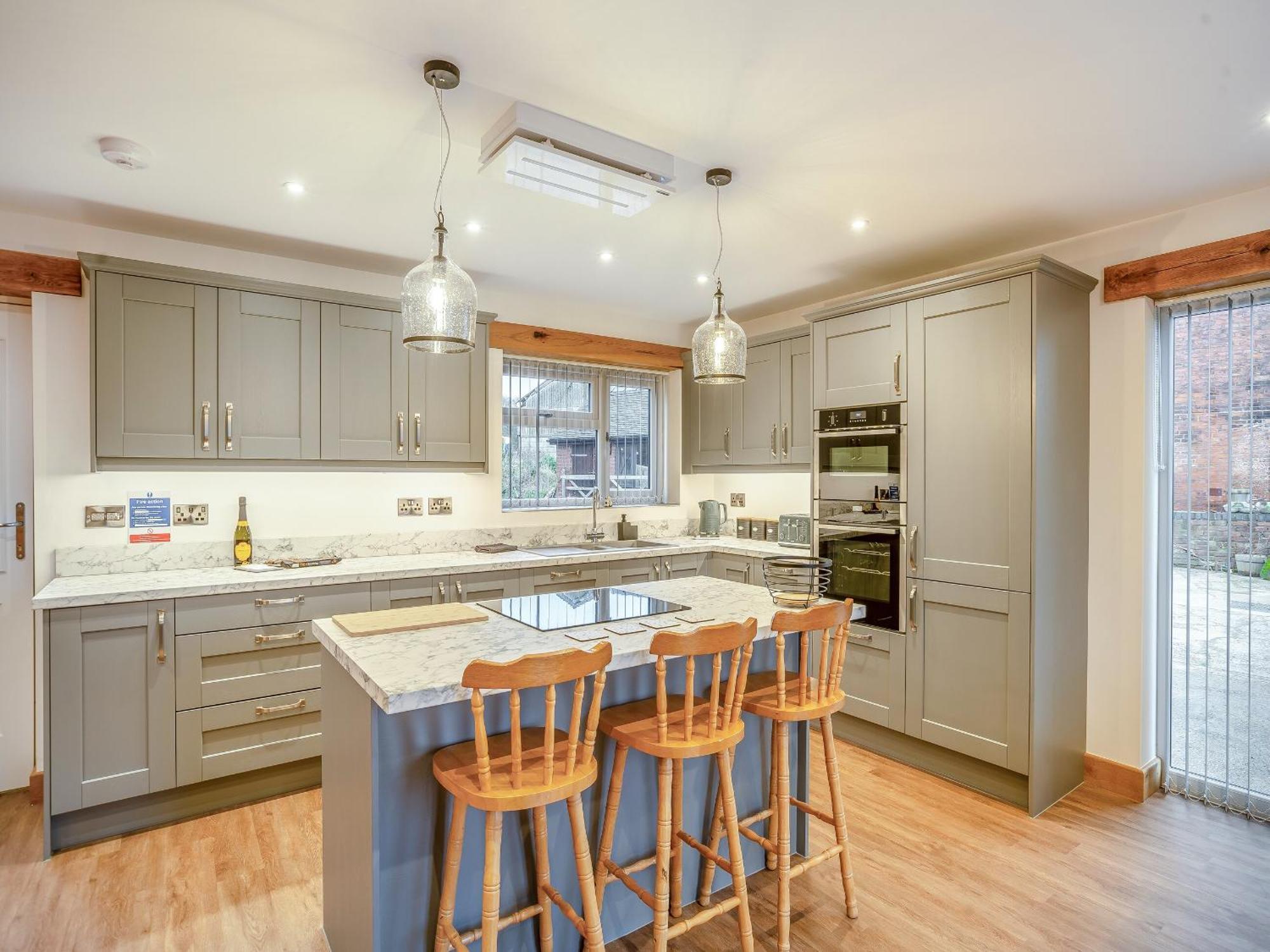 Вилла Babbling Brook Barn Abbots Bromley Экстерьер фото