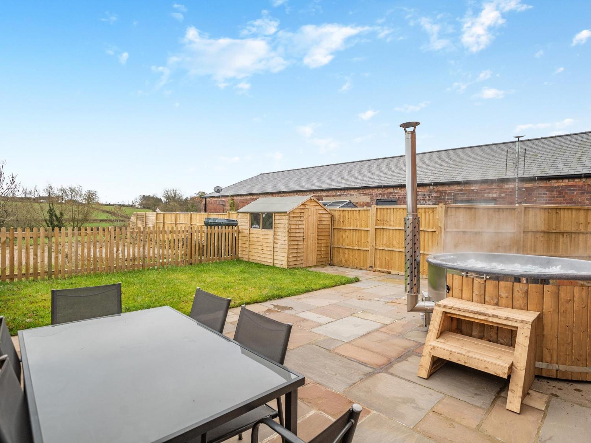 Вилла Babbling Brook Barn Abbots Bromley Экстерьер фото